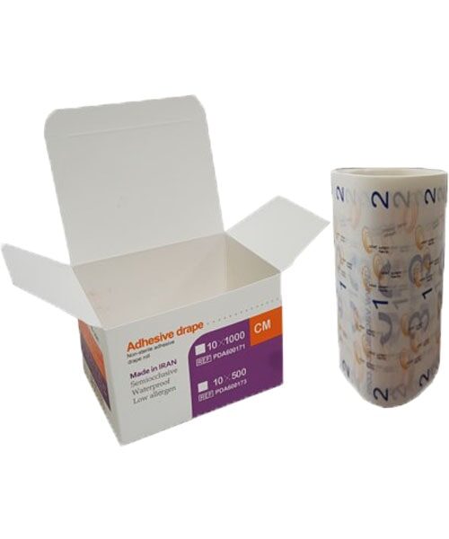 چسب رولی شفاف ضد حساسیت (وکیوم)